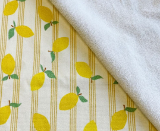 maison-bichette-eponge-raye-citron
